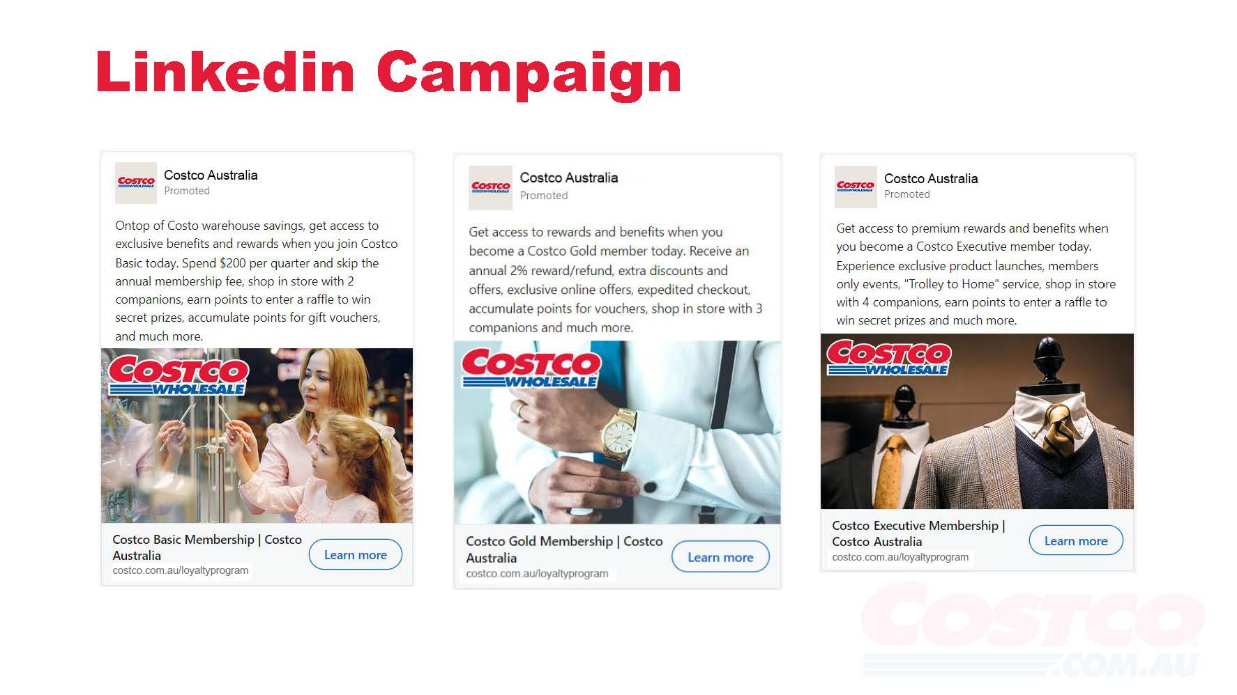 Costco Loyalty Program and Marketing Plan